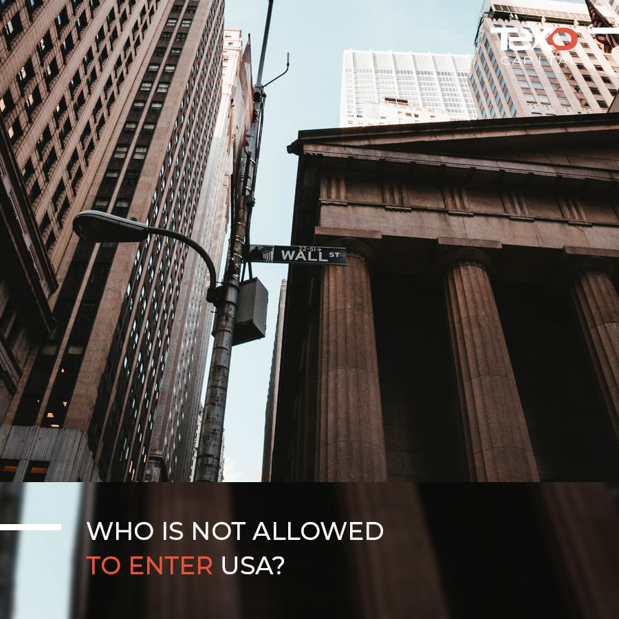 Who is not allowed to enter the USA?
